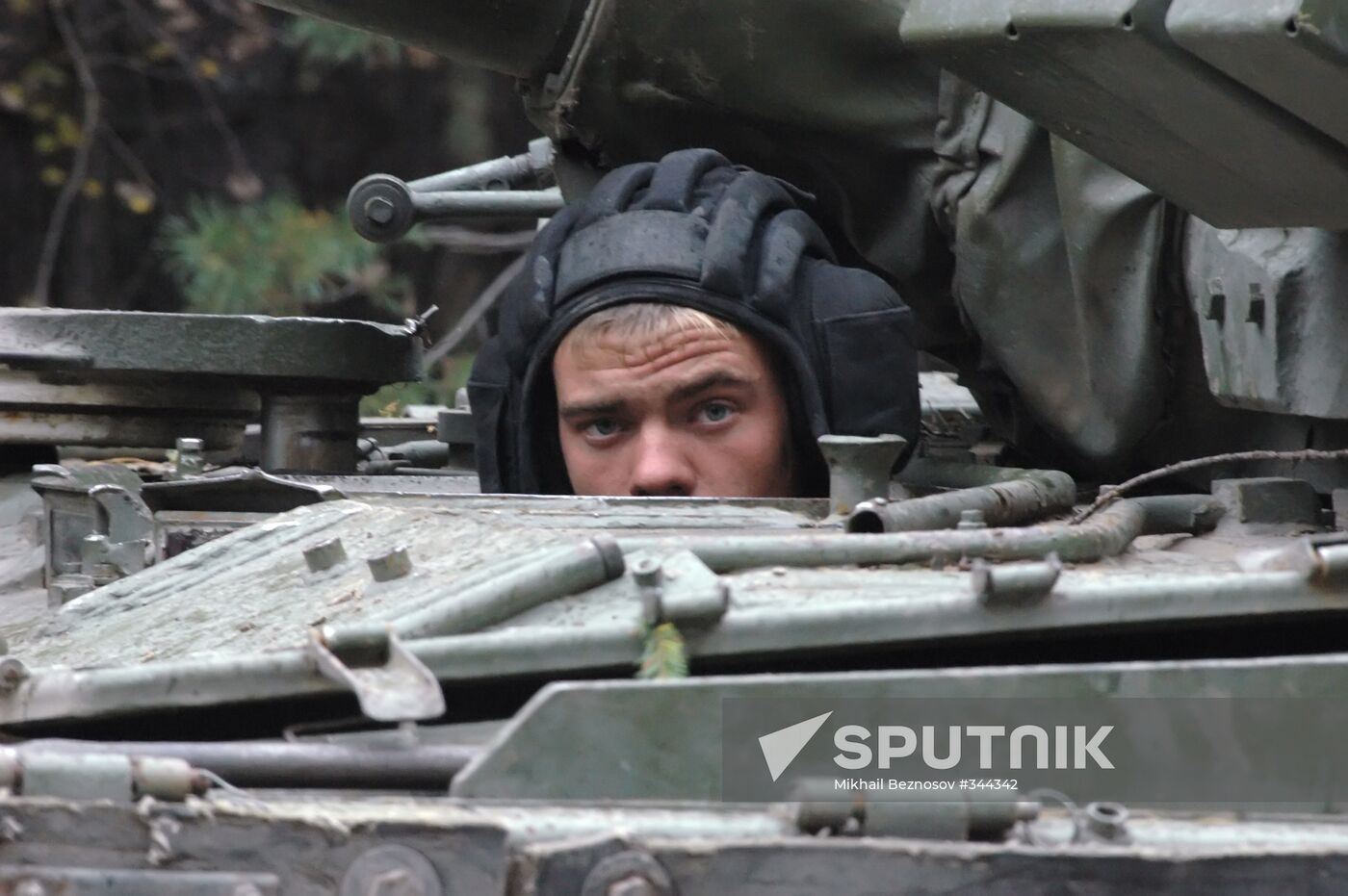 Forces of the Moscow Military District during exercises
