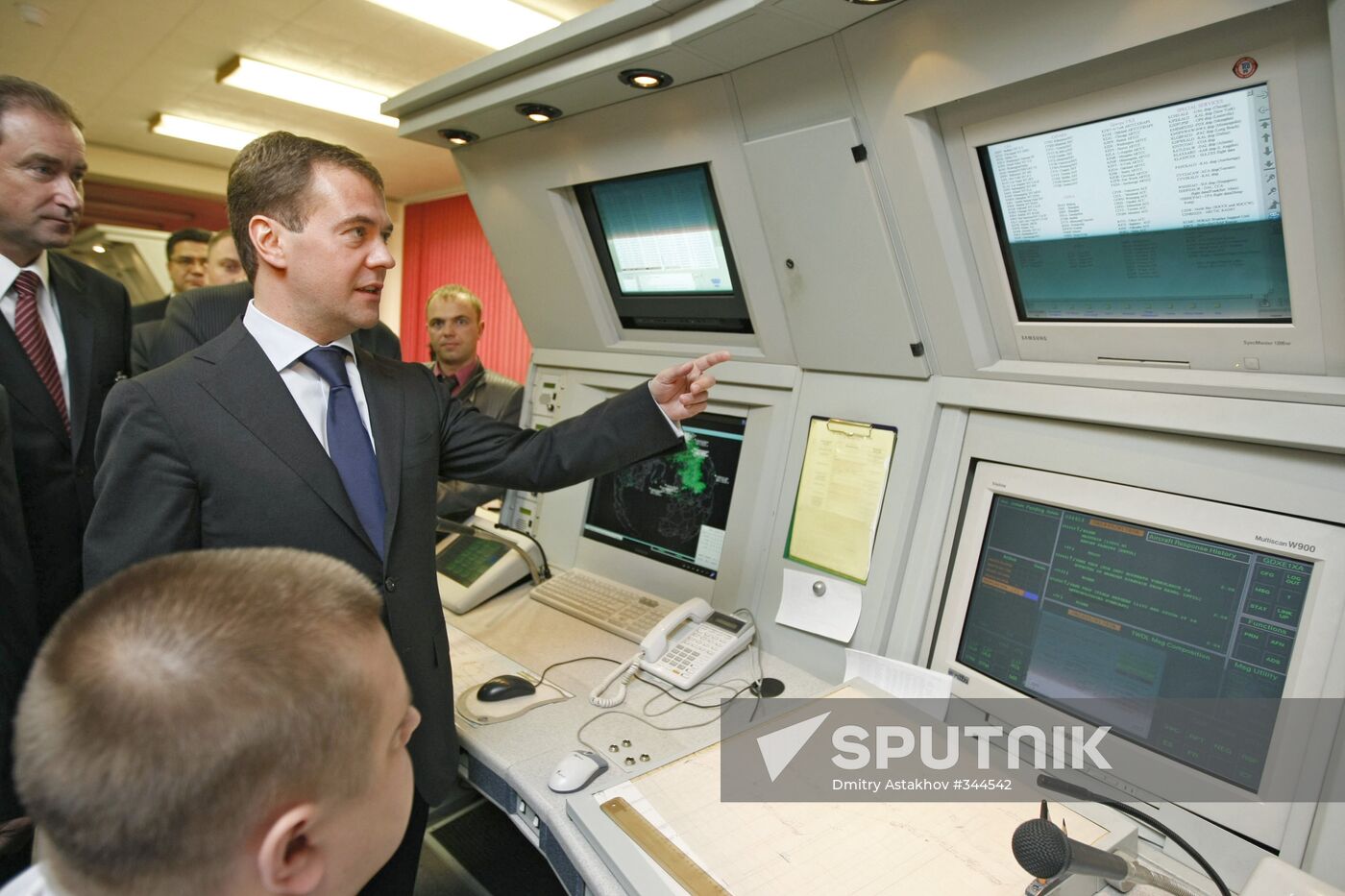 President Dmitry Medvedev visits Magadan