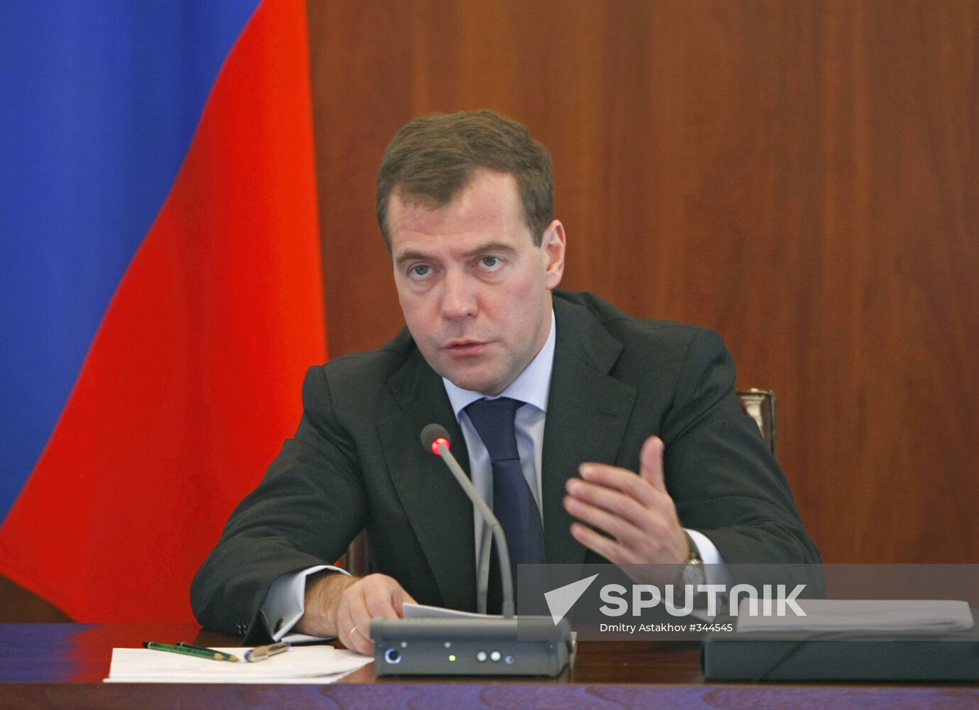 President Dmitry Medvedev visits Magadan