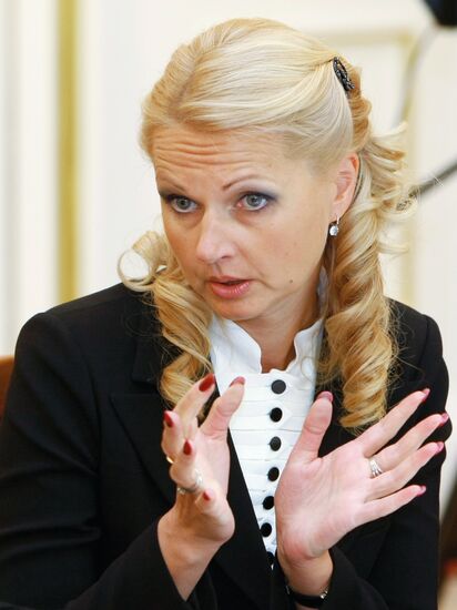 Minister of Health and Social Development Tatiana Golikova