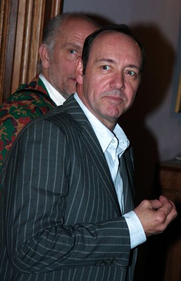 American actors John Malkovich and Kevin Spacey