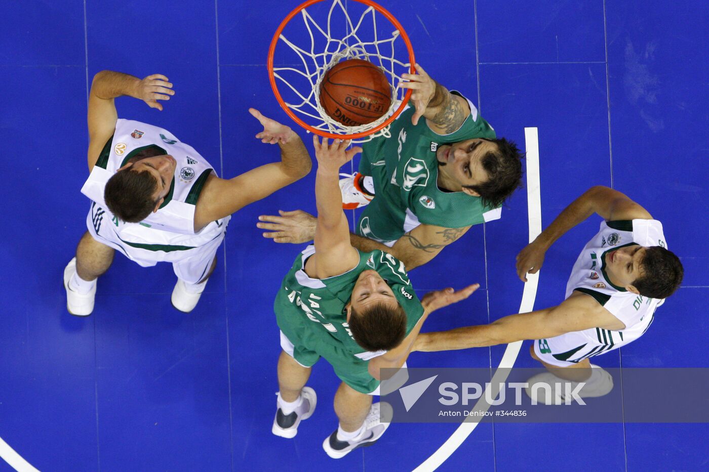 Basketball. Alexander Gomelsky Cup. Lithuania vs. Greece