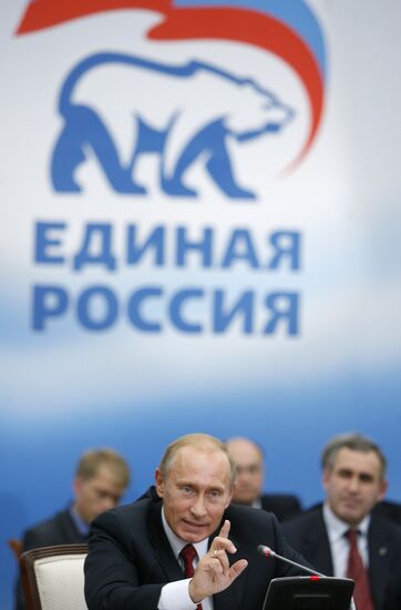 Vladimir Putin, United Russia Party