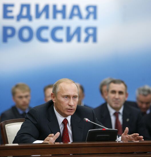 Vladimir Putin, United Russia Party