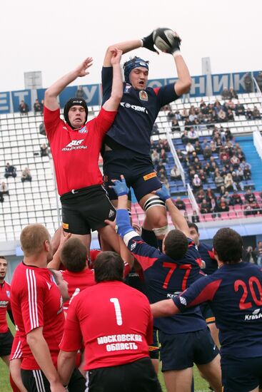 Russian Rugby Championships, Yenisei-STM vs. VVA-Podmoskovye