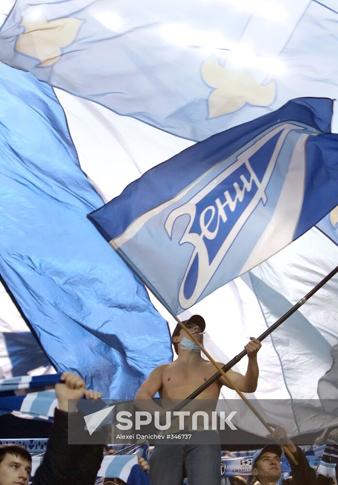 Real beats Zenit in UEFA Champions League