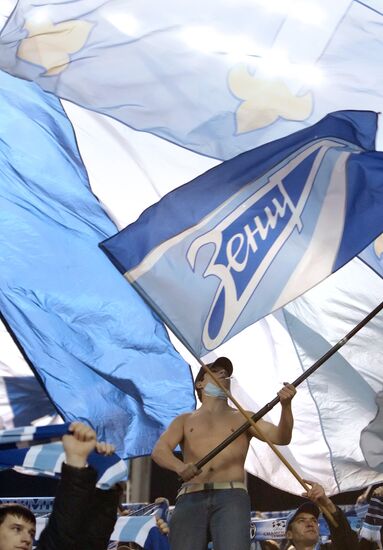 Real beats Zenit in UEFA Champions League