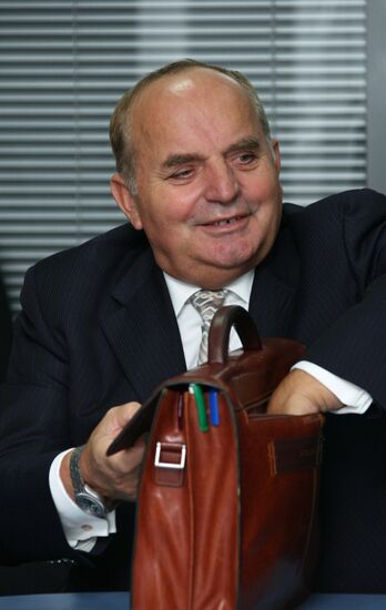 News conference "Innovations in construction in Russia"