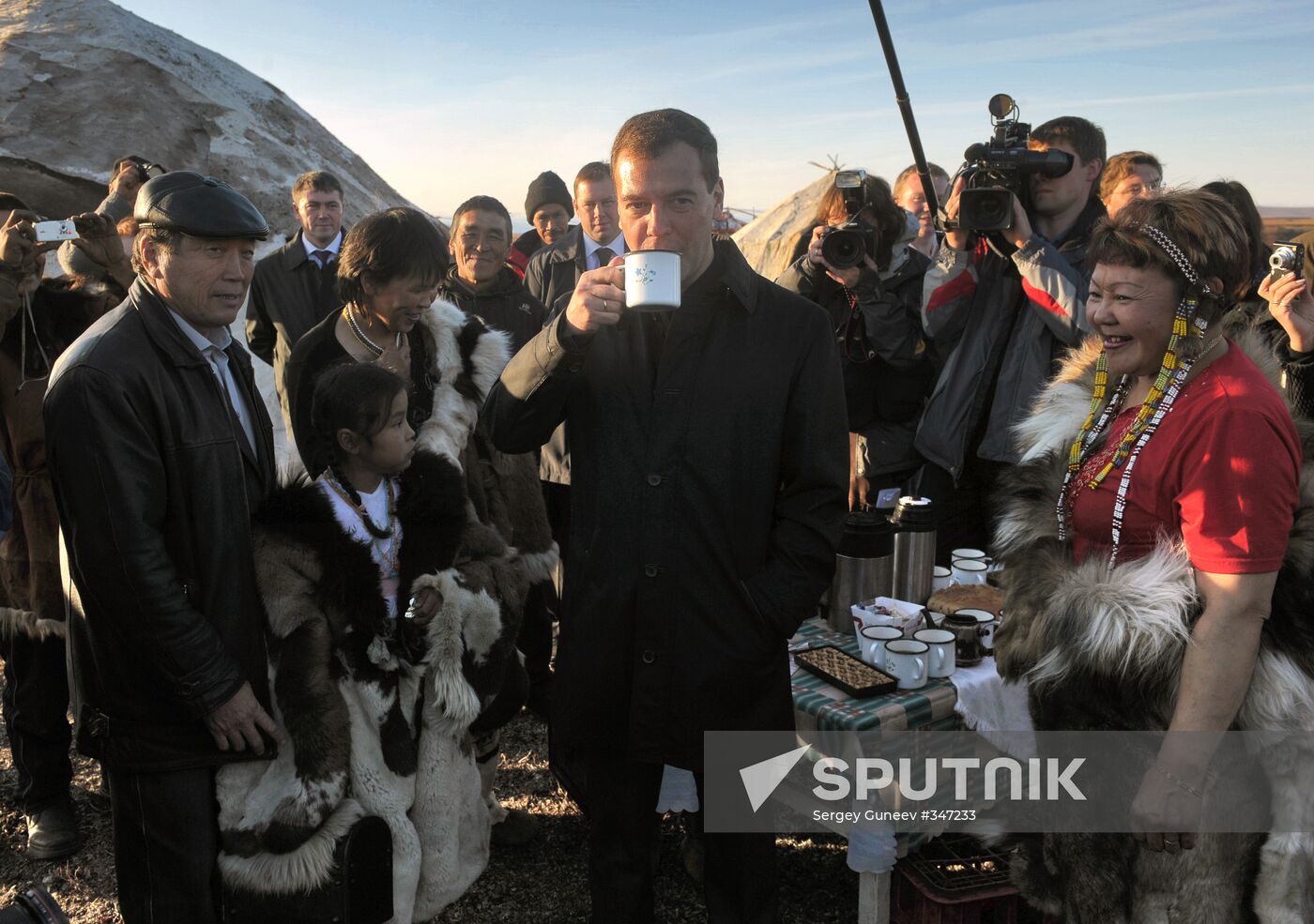 Russian President's visit to Anadyr