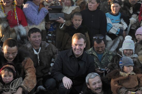 Russian President's visit to Anadyr