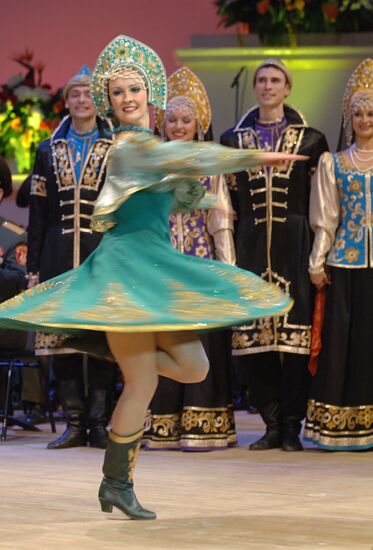 Alexandrov Song and Dance Ensemble's anniversary