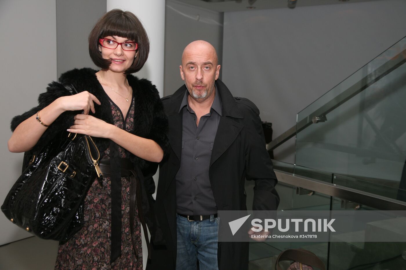 Opening of Golden War exhibition by Pyotr Aksyonov