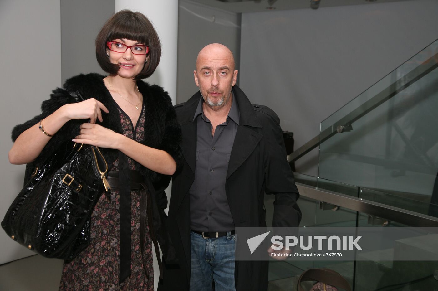 Opening of Golden War exhibition by Pyotr Aksyonov
