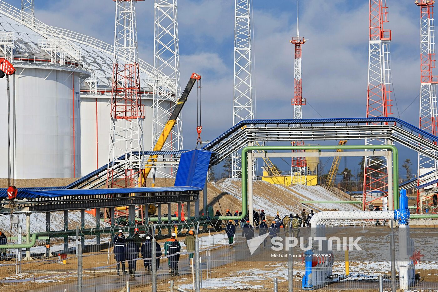 Section of ESPO pipeline launched in Yakutia