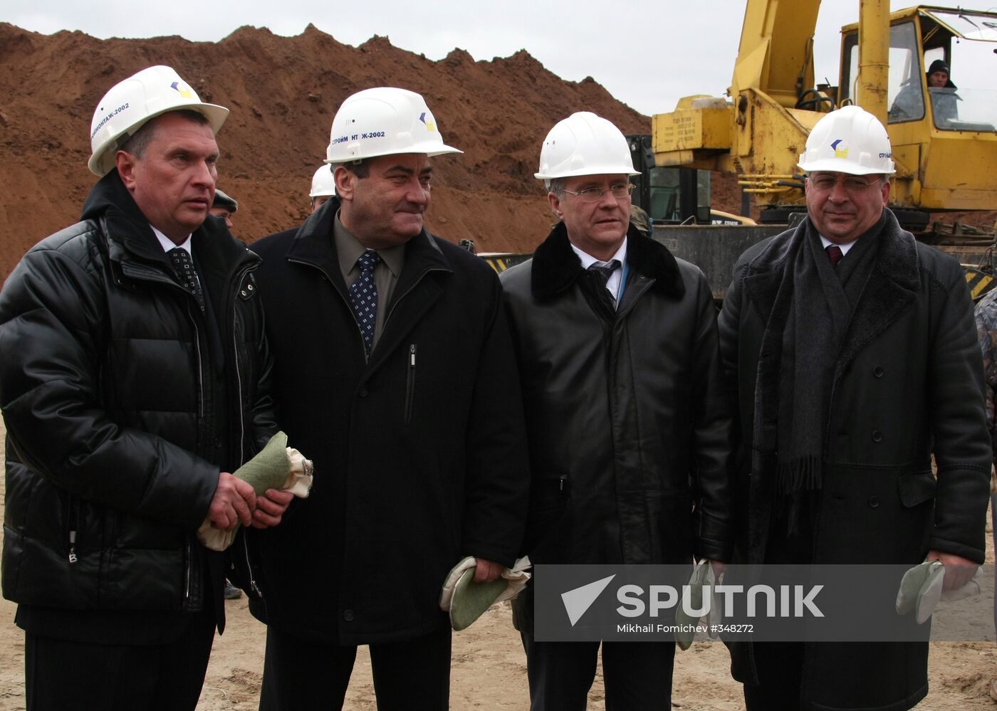 Russian Deputy Prime Minister Igor Sechin in Yakutia