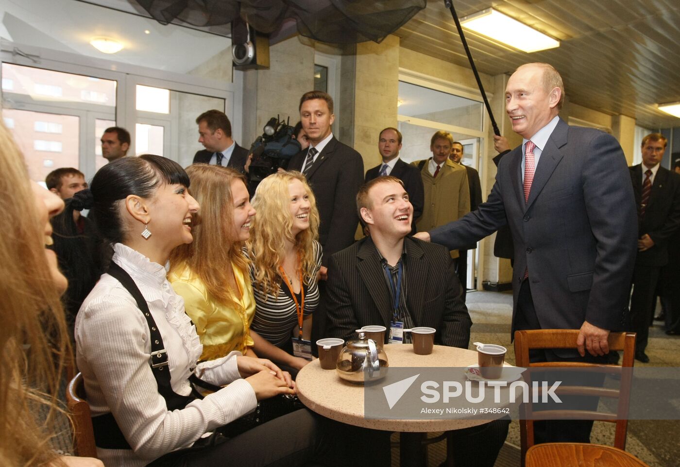 Vladimir Putin in St. Petersburg