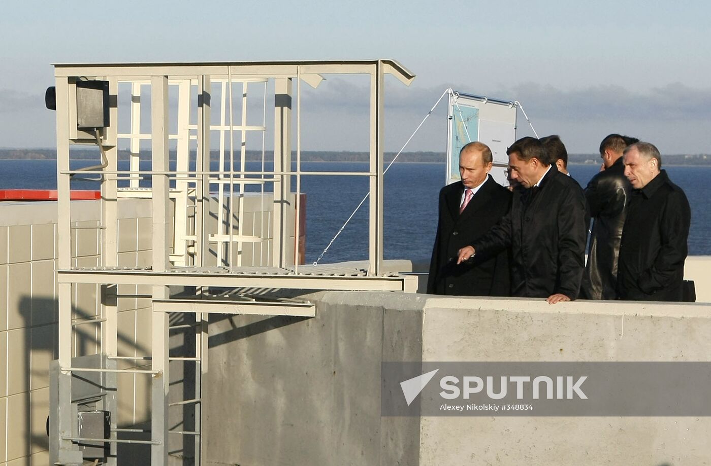 Vladimir Putin visits St Petersburg