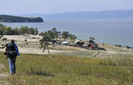 Tourism. Lake Baikal