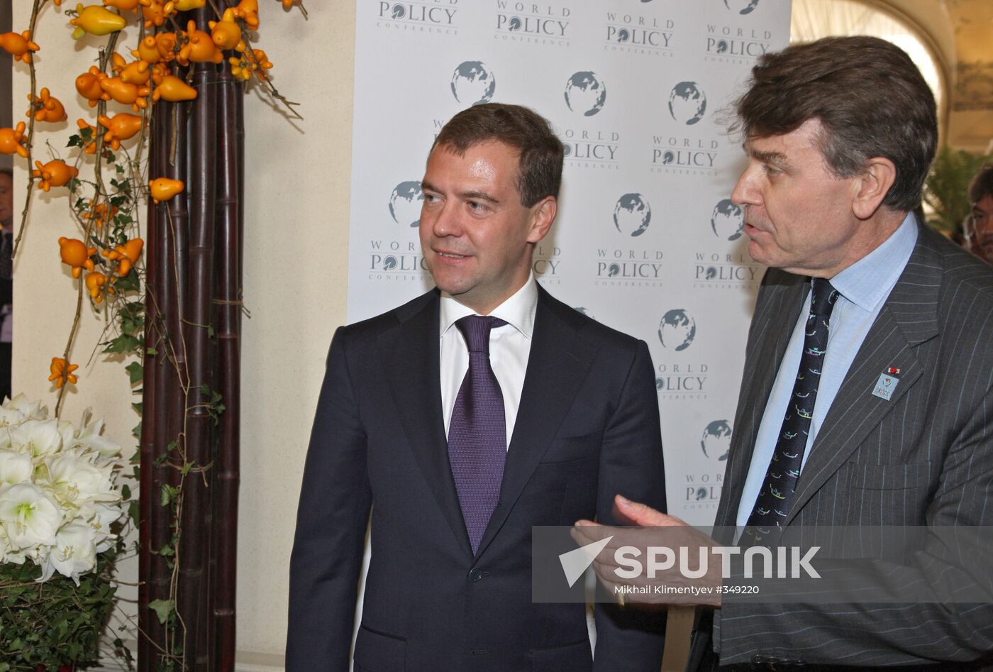 Russian President visiting France