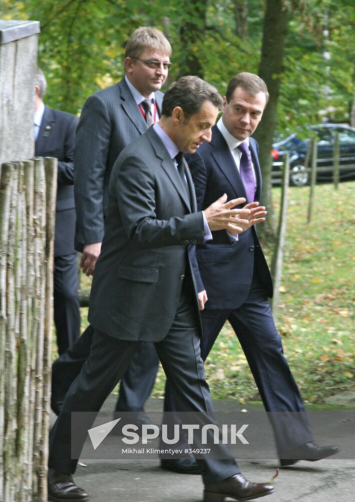 Russian President visiting France