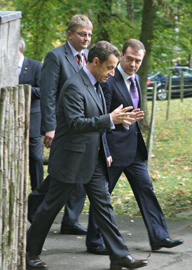 Russian President visiting France