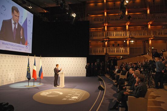 Russian President visiting France
