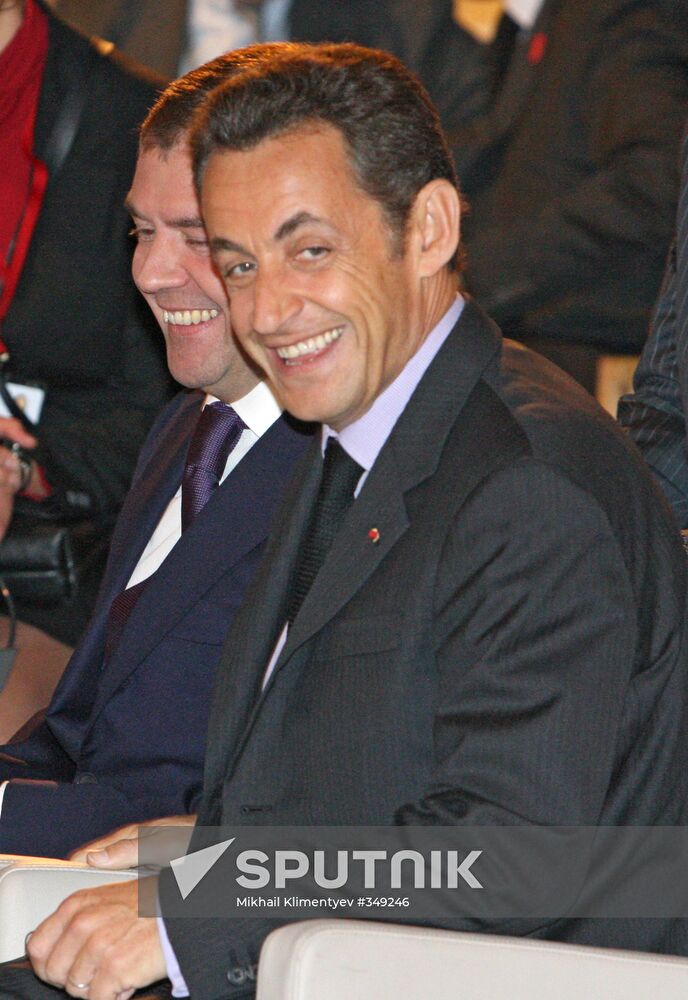 Russian President visiting France