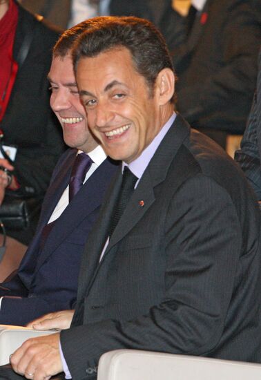 Russian President visiting France