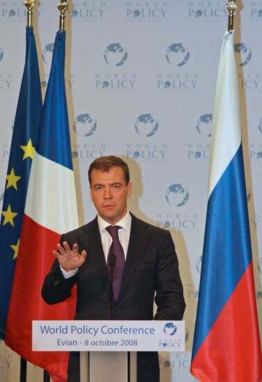 Russian President visiting France