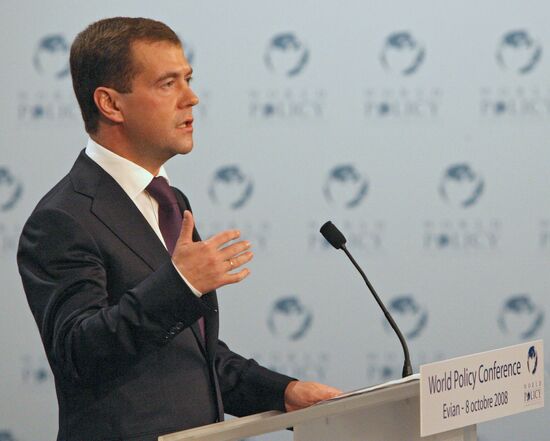 Russian President visiting France