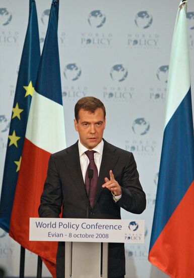 Russian President visiting France