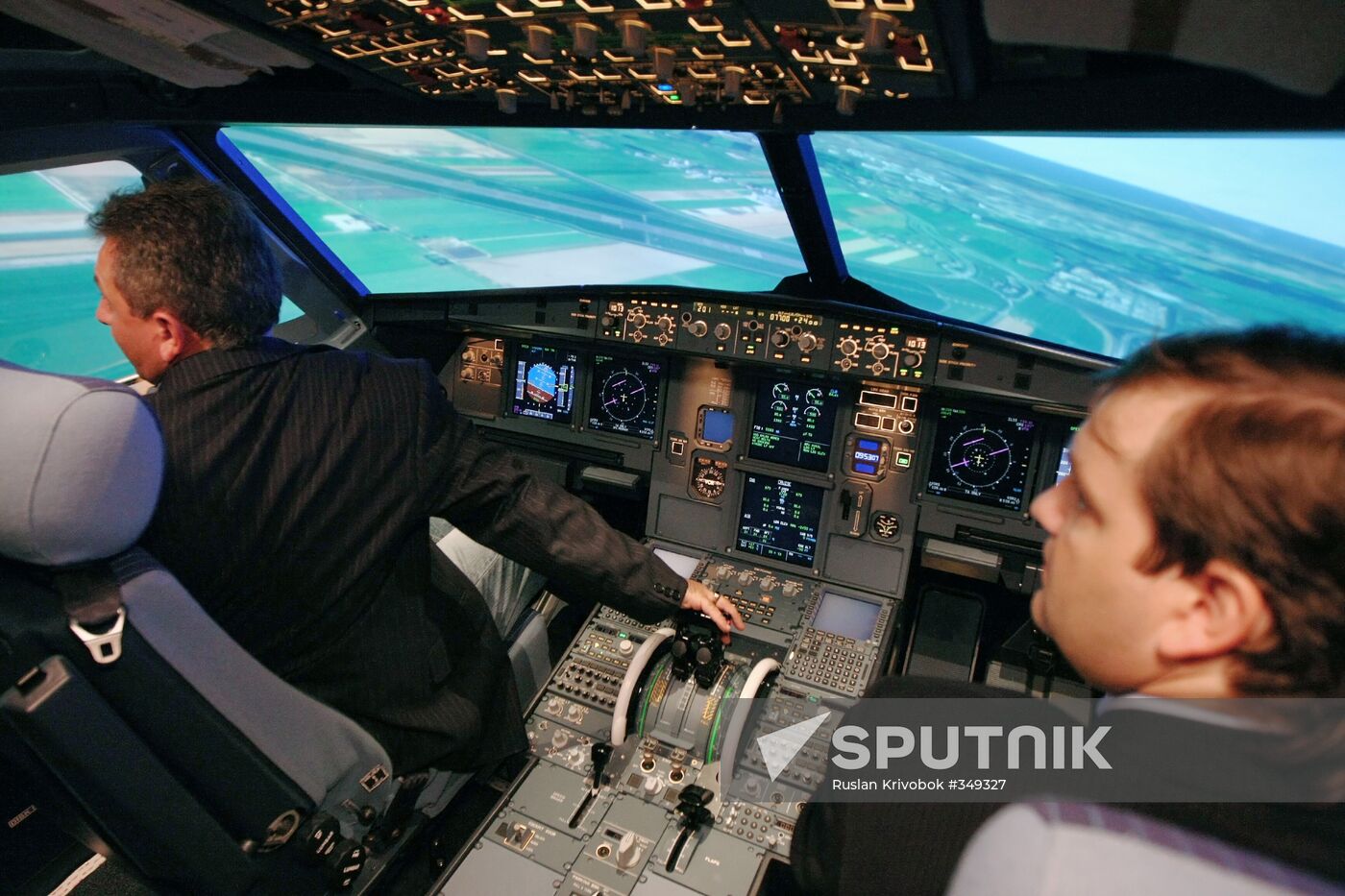 Presentation of Aeroflot's Flying School