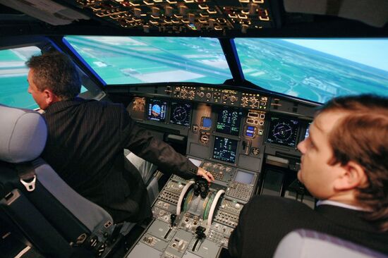Presentation of Aeroflot's Flying School