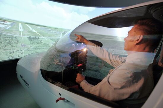 Presentation of Aeroflot's Flying School