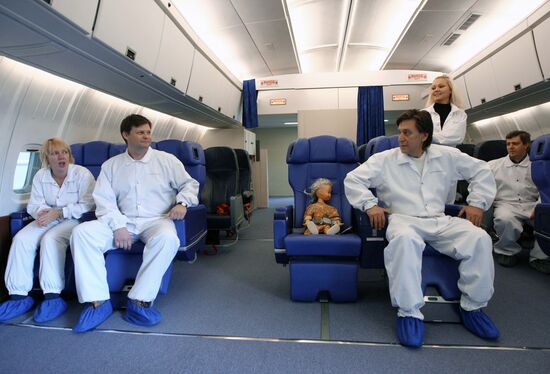 Presentation of Aeroflot's Flying School