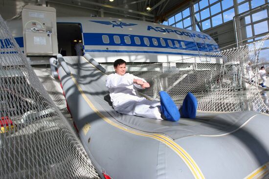 Presentation of Aeroflot's Flying School