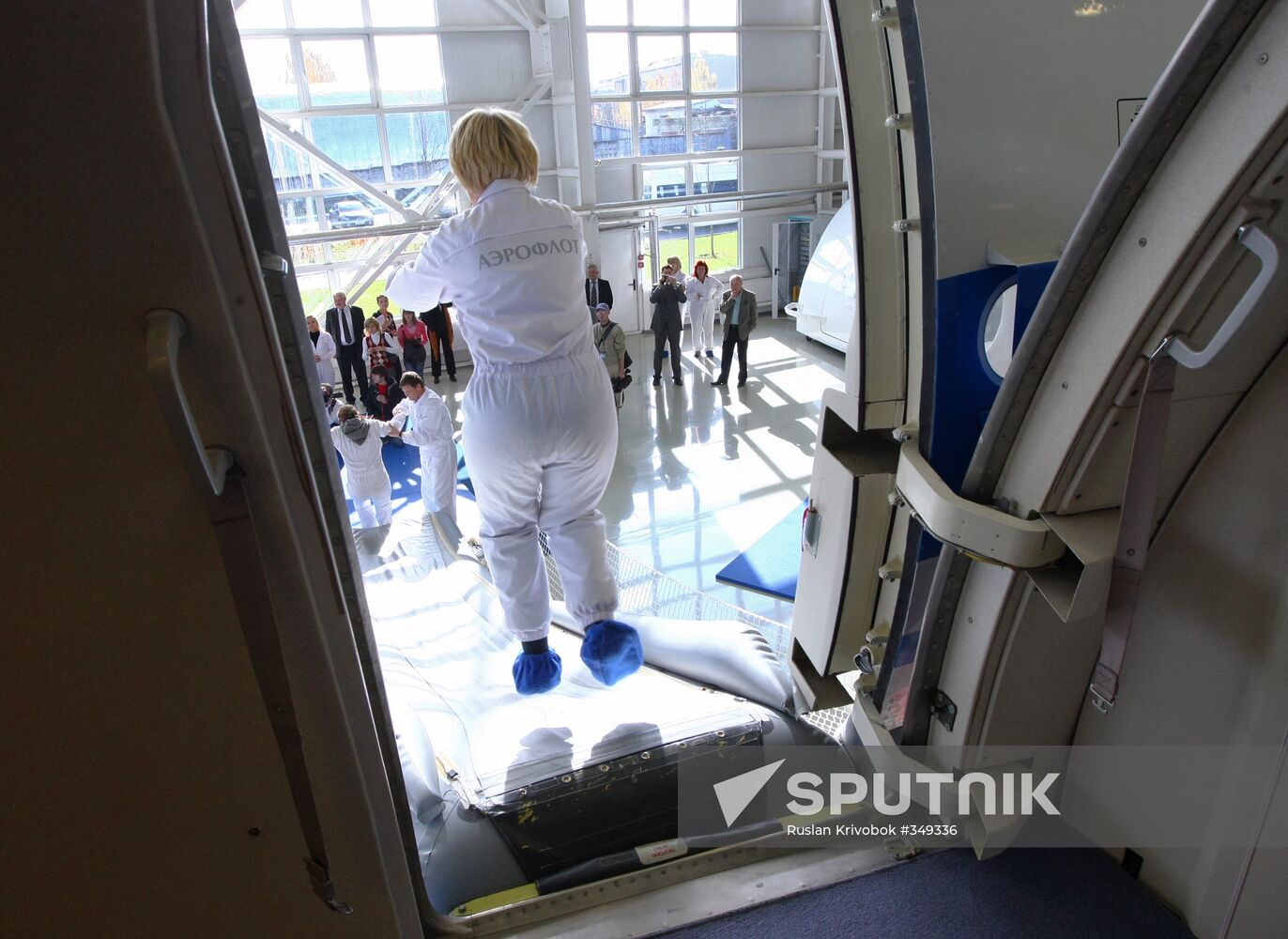 Presentation of Aeroflot's Flying School