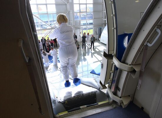 Presentation of Aeroflot's Flying School