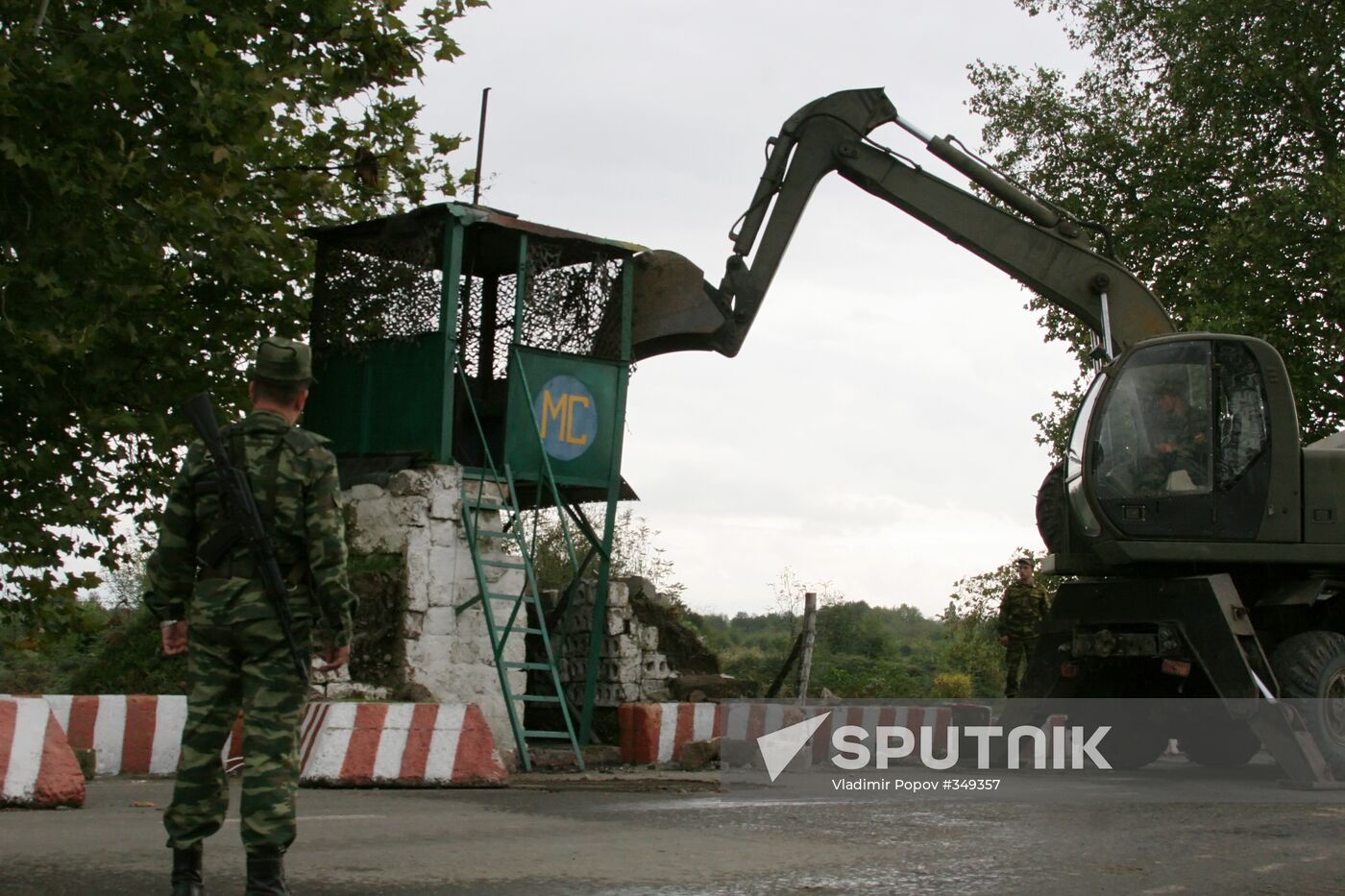 Peacekeepers' withdrawal
