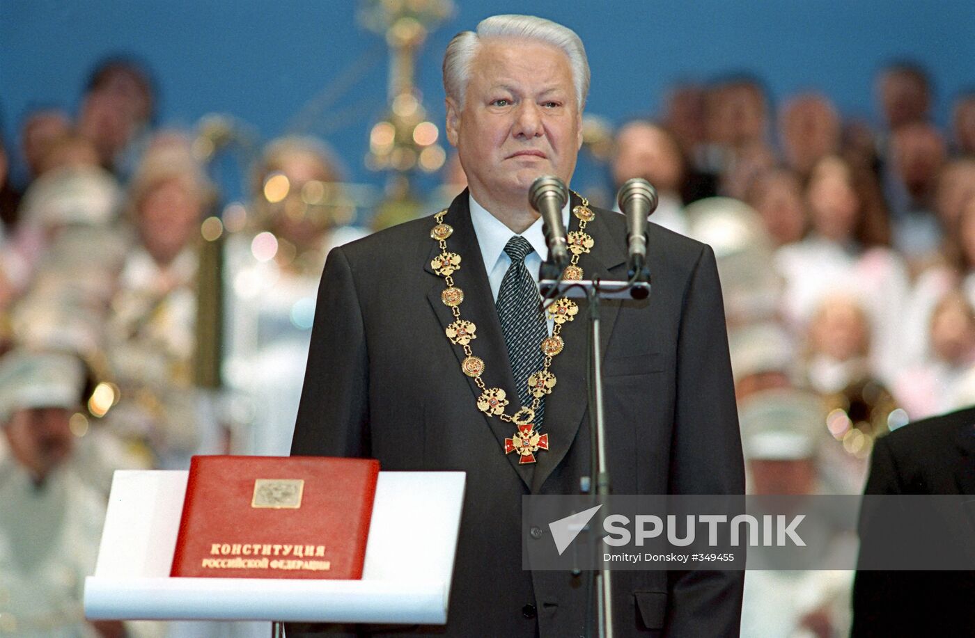 President Boris Yeltsin's inauguration