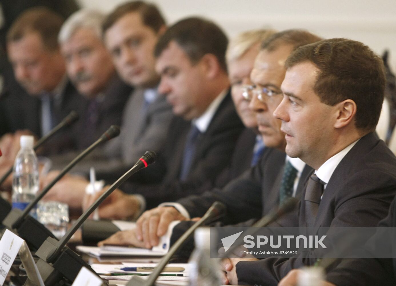 Russian president's visit to Kyrgyzstan