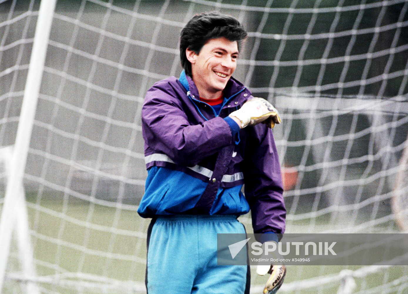 Goalkeeper Rinat Dasayev