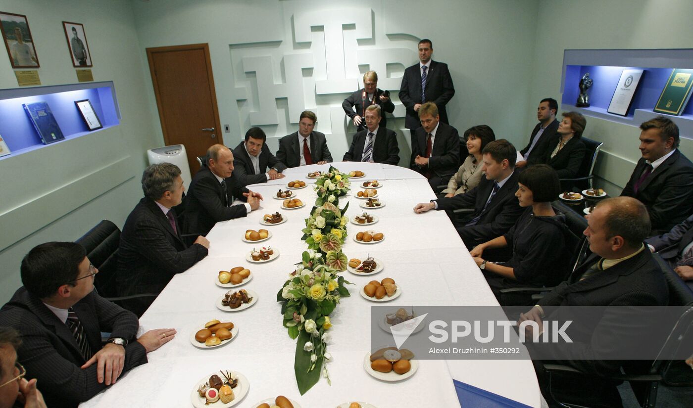 Russian Prime Minister congratulates NTV