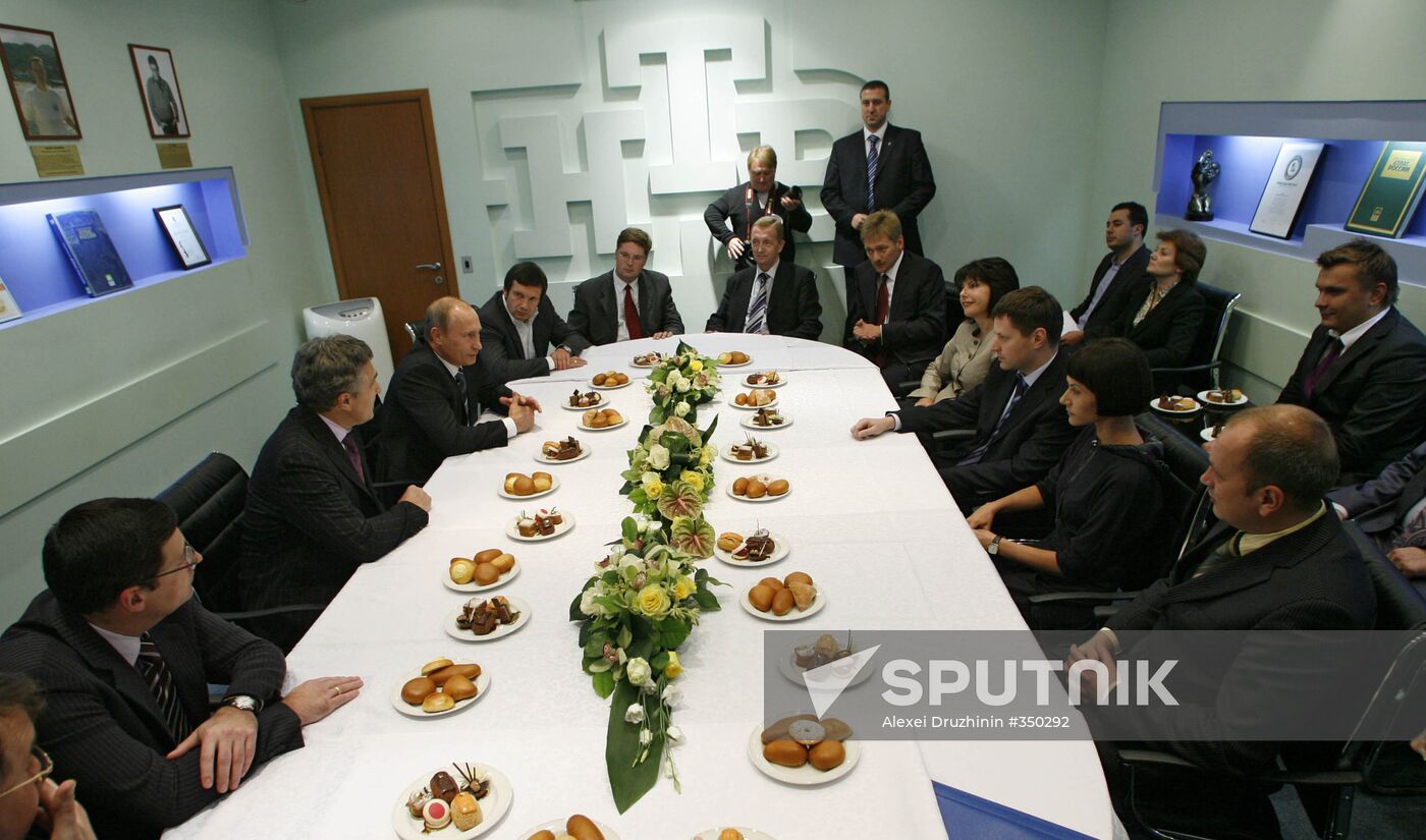 Russian Prime Minister congratulates NTV