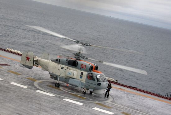 Mock combat of the Northern Fleet