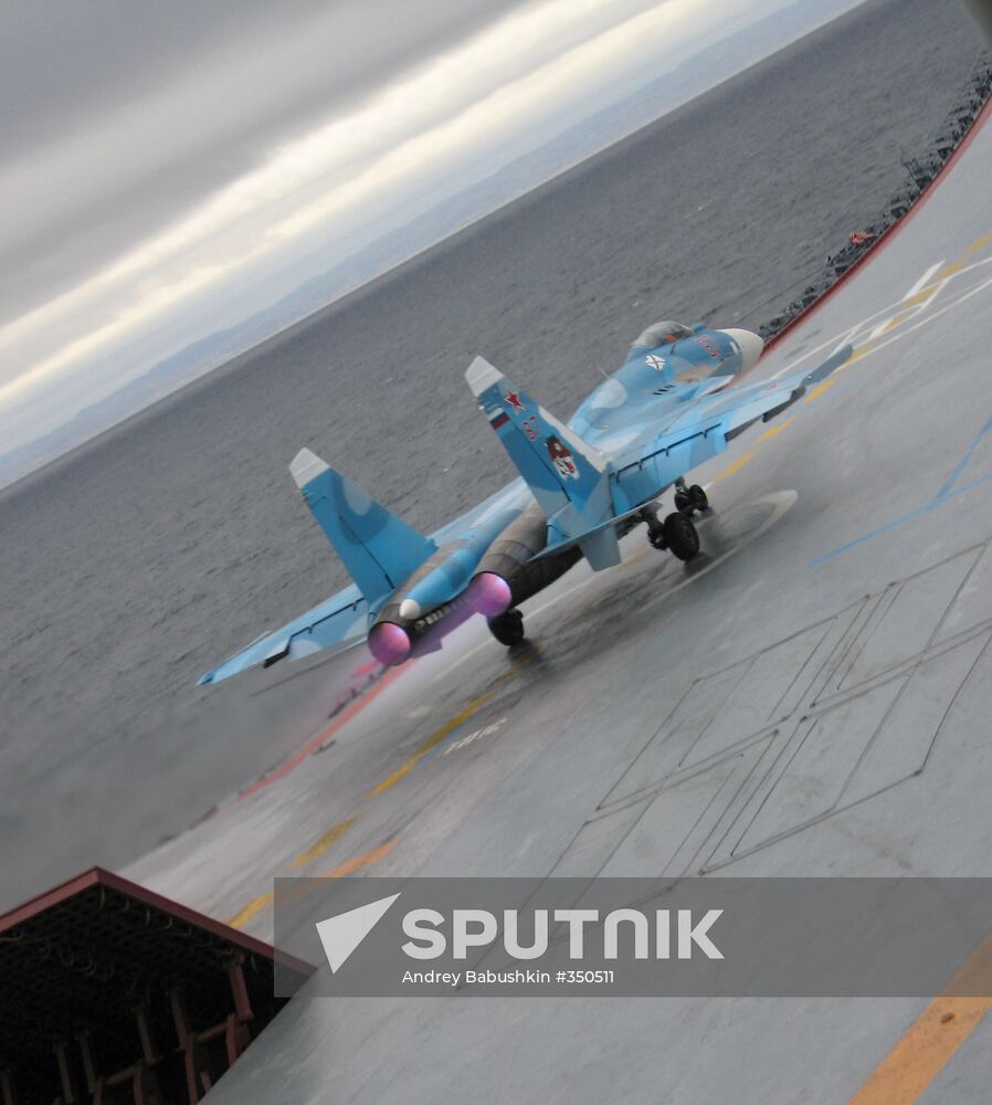 Mock combat of the Northern Fleet