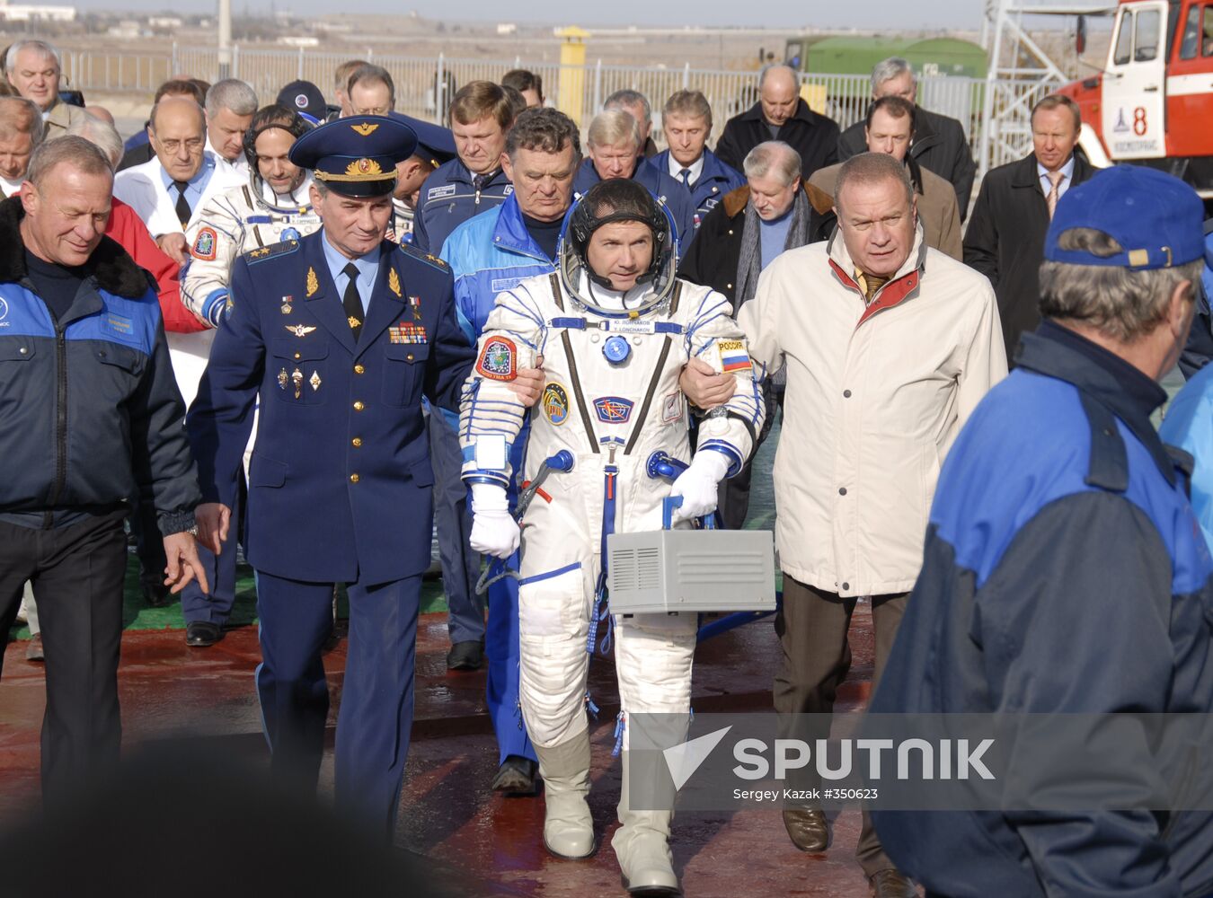 Soyuz-FG carrier rocket with Soyuz TMA-13