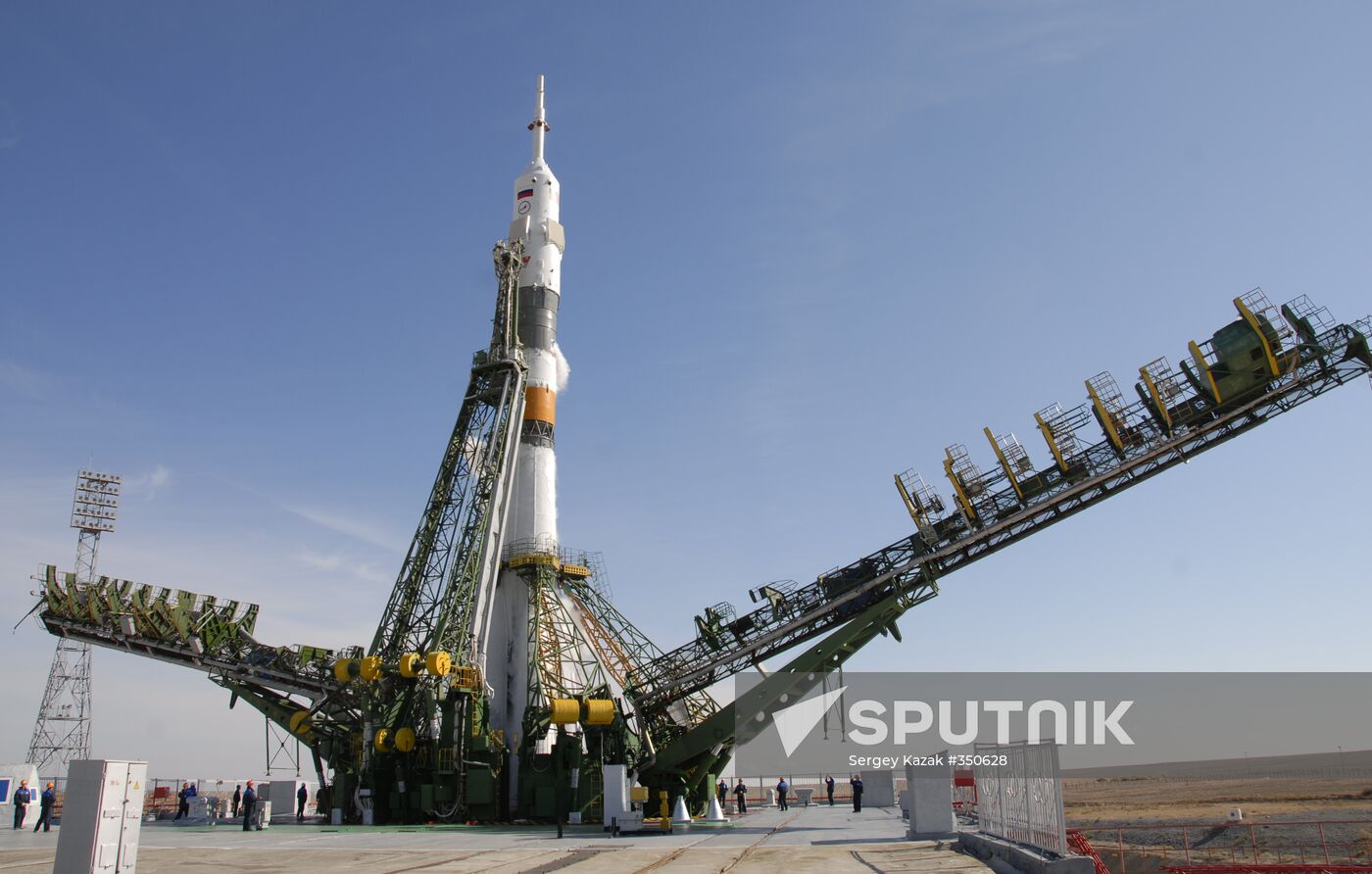 Soyuz-FG carrier rocket with Soyuz TMA-13