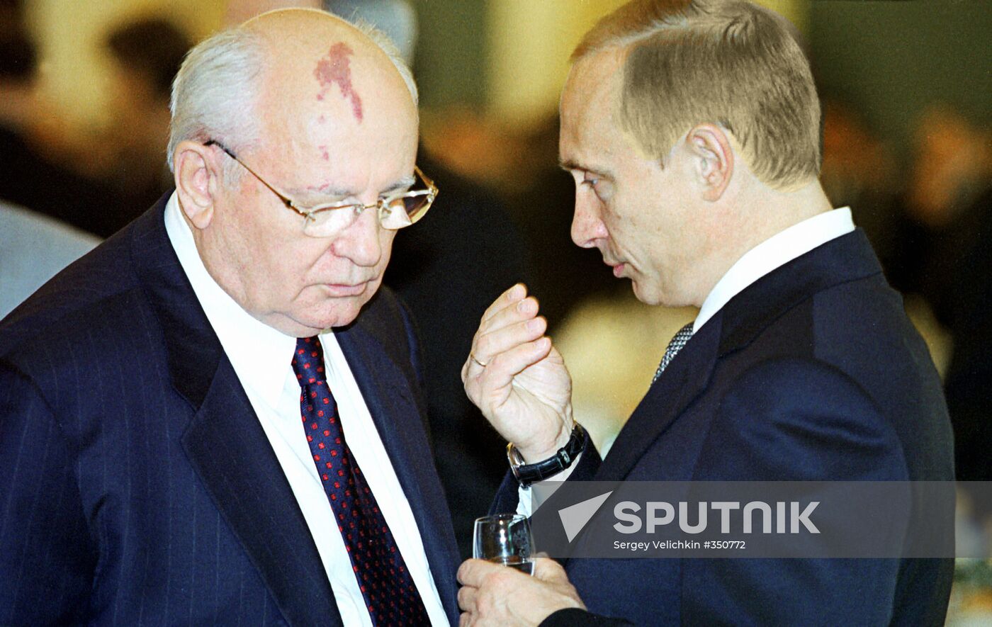 Vladimir Putin Mikhail Gorbachev
