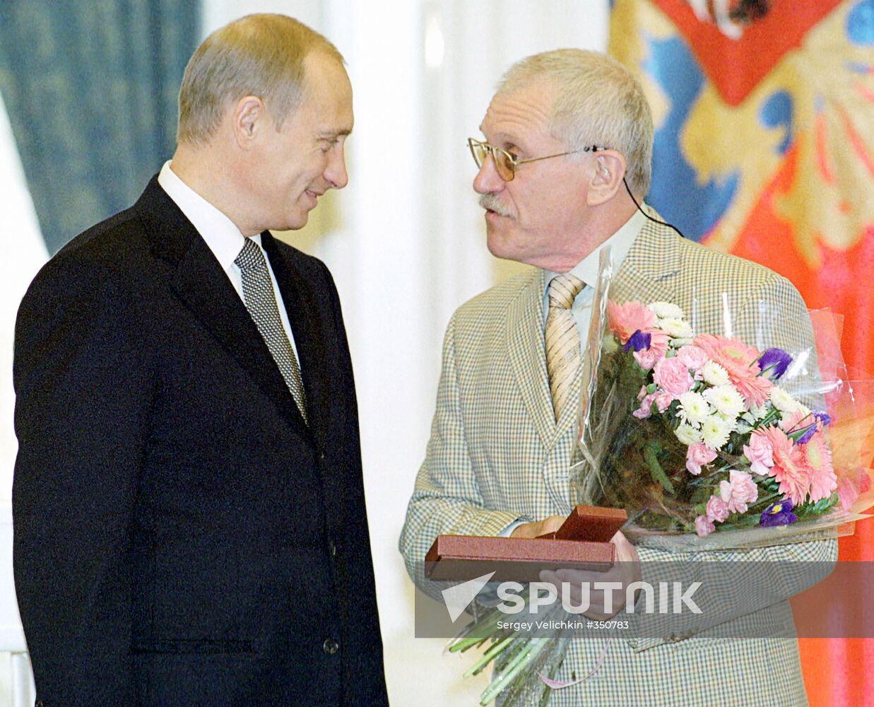 Vladimir Putin and Alexander Mitta